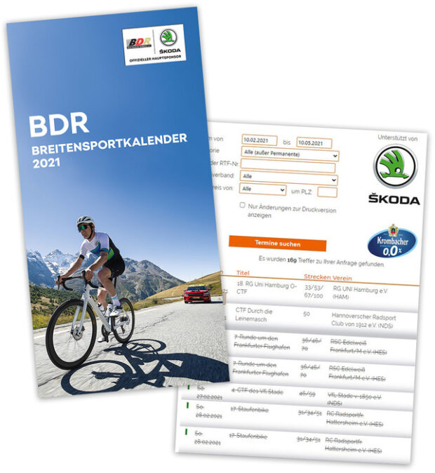 BDR-Breitensportkalender 2021 – Radsport